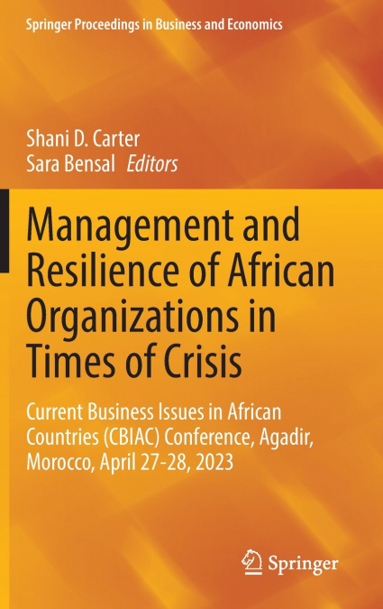 Management and Resilience of African Organizations in Times of Crisis