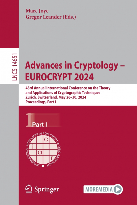 Advances in Cryptology - EUROCRYPT 2024