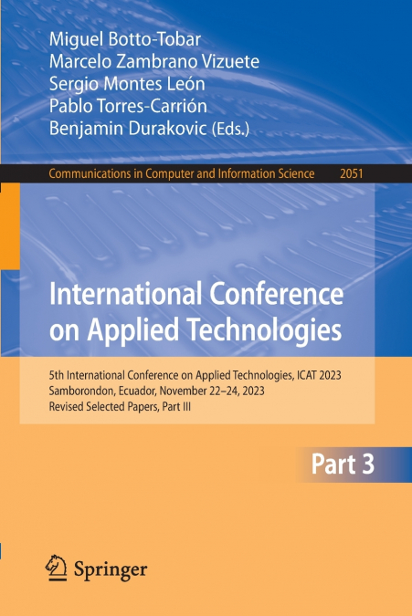 International Conference on Applied Technologies