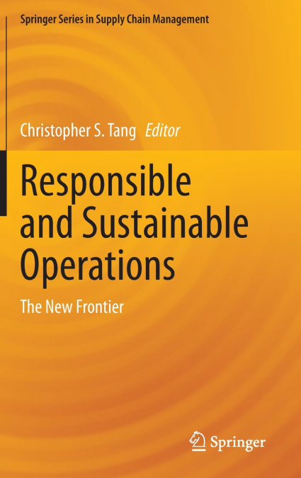 Responsible and Sustainable Operations