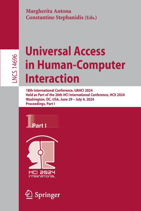 Universal Access in Human-Computer Interaction