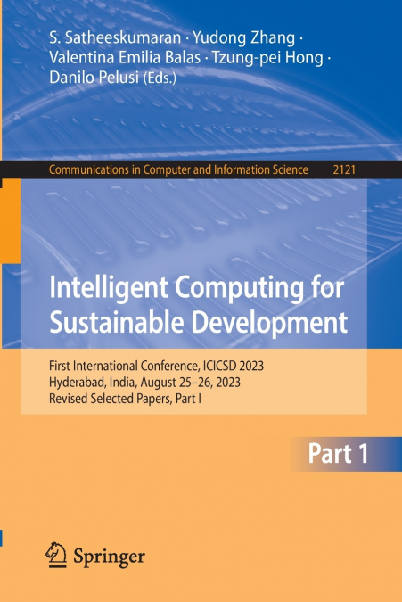 Intelligent Computing for Sustainable Development