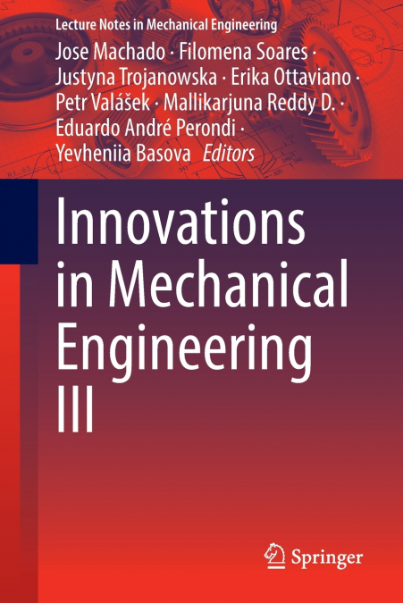 Innovations in Mechanical Engineering III