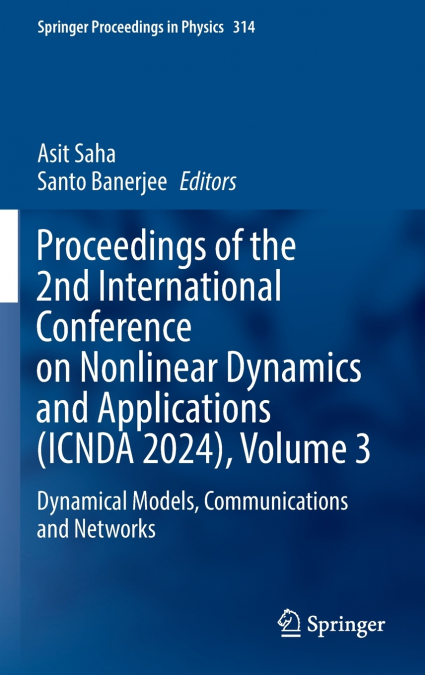 Proceedings of the 2nd International Conference on Nonlinear Dynamics and Applications (ICNDA 2024), Volume 3