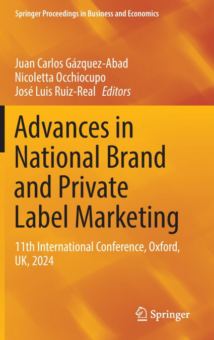 Advances in National Brand and Private Label Marketing
