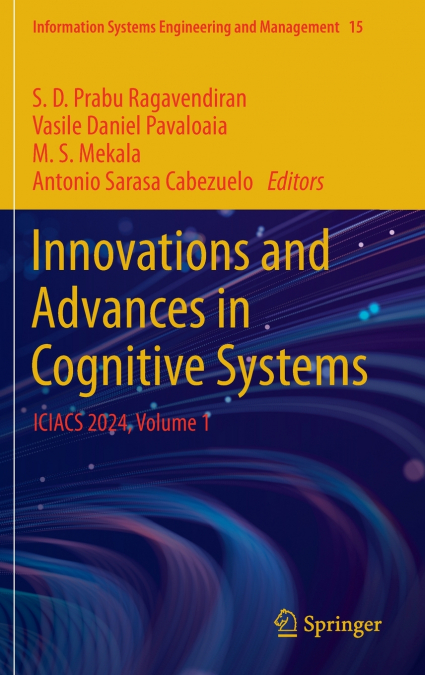 Innovations and Advances in Cognitive Systems