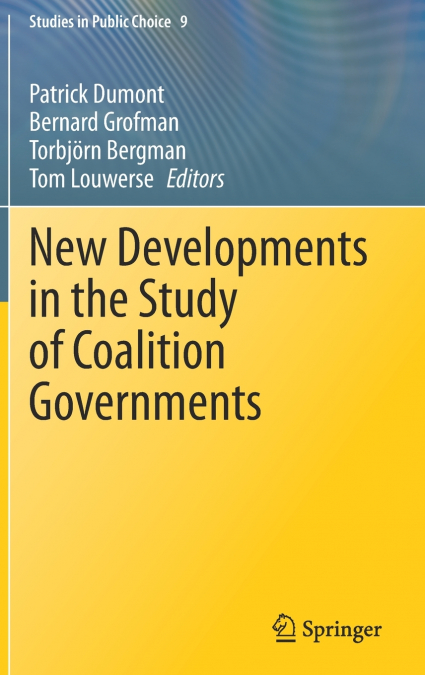 New Developments in the Study of Coalition Governments