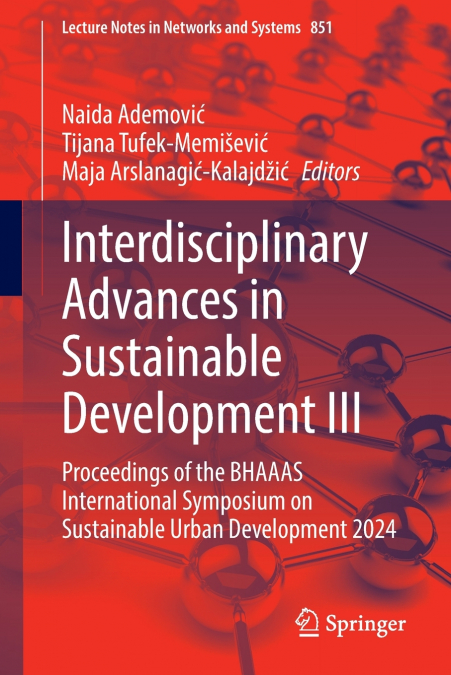 Interdisciplinary Advances in Sustainable Development III