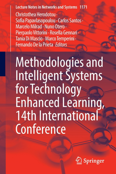 Methodologies and Intelligent Systems for Technology Enhanced Learning, 14th International Conference