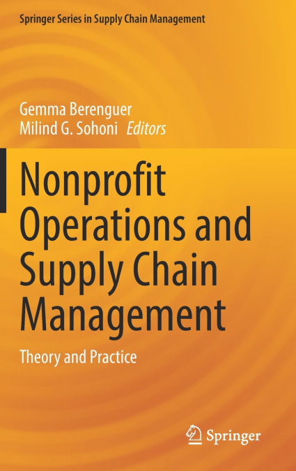Nonprofit Operations and Supply Chain Management