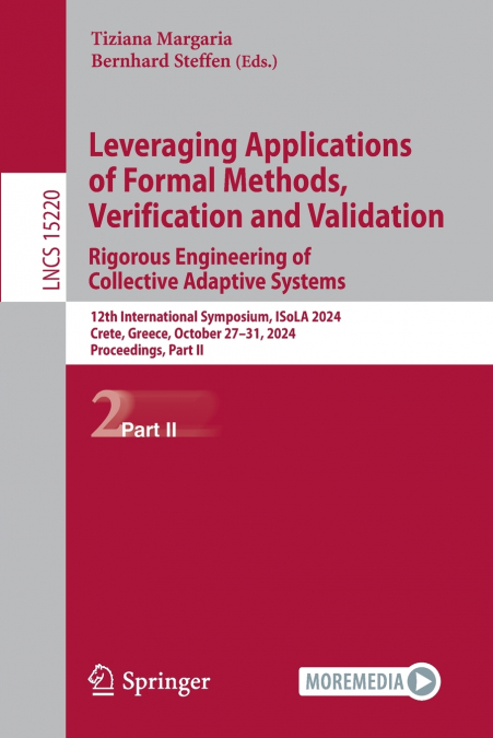 Leveraging Applications of Formal Methods, Verification and Validation. Rigorous Engineering of Collective Adaptive Systems