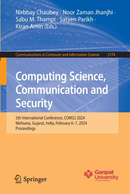 Computing Science, Communication and Security
