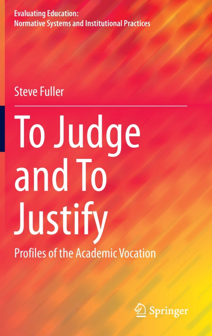 To Judge and To Justify