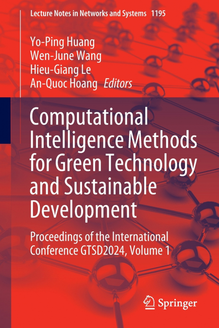 Computational Intelligence Methods for Green Technology and Sustainable Development