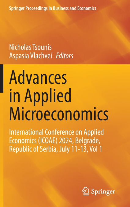 Advances in Applied Microeconomics