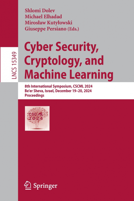 Cyber Security, Cryptology, and Machine Learning