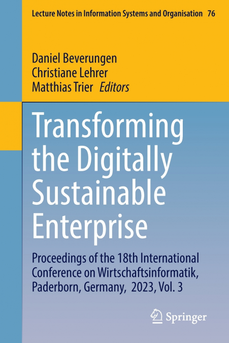 Transforming the Digitally Sustainable Enterprise