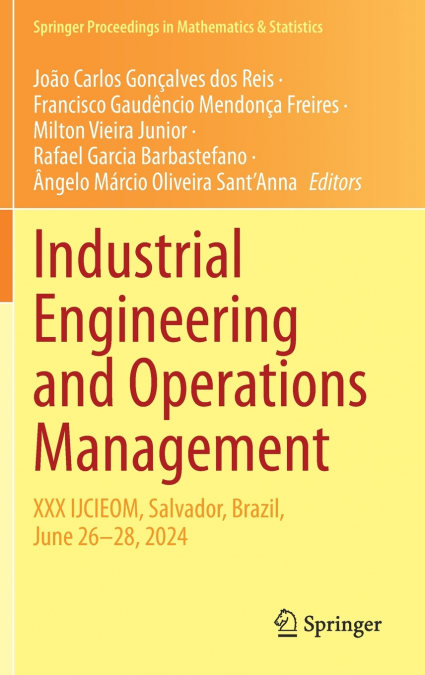 Industrial Engineering and Operations Management