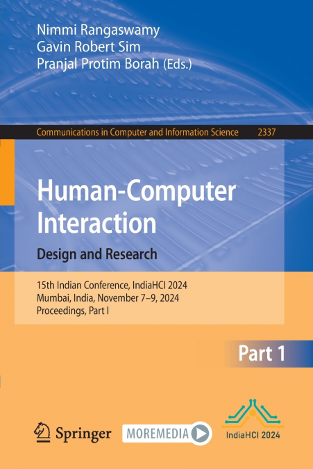 Human-Computer Interaction. Design and Research