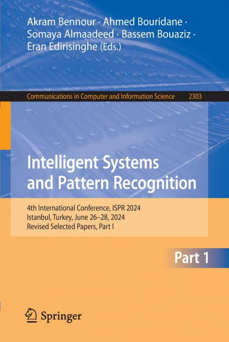 Intelligent Systems and Pattern Recognition