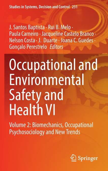 Occupational and Environmental Safety and Health VI