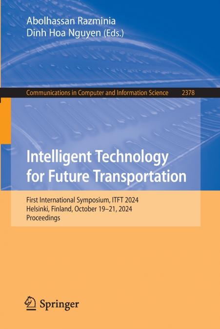 Intelligent Technology for Future Transportation