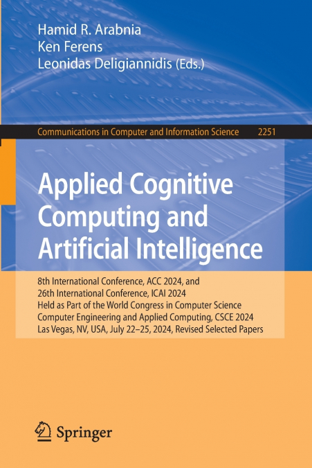 Applied Cognitive Computing and Artificial Intelligence