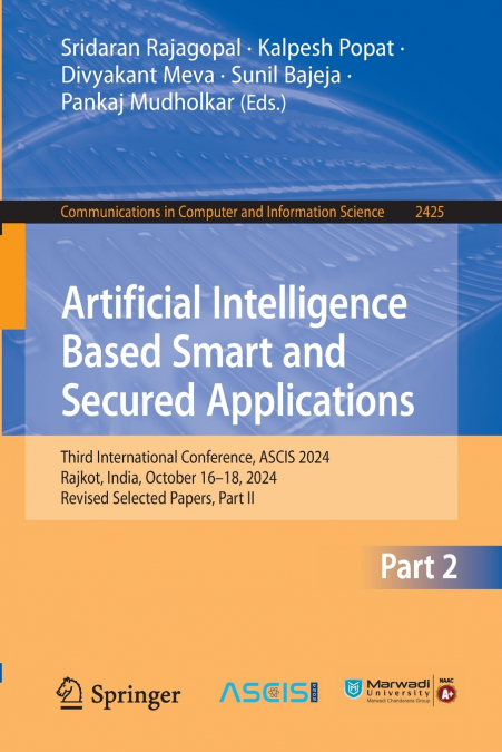 Artificial Intelligence Based Smart and Secured Applications