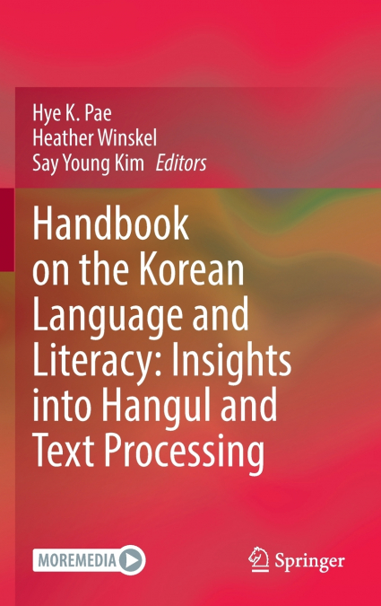 Handbook on the Korean Language and Literacy