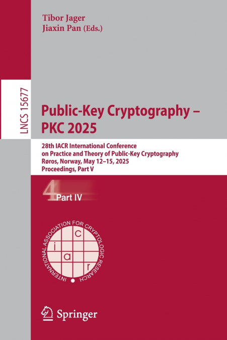 Public-Key Cryptography - PKC 2025