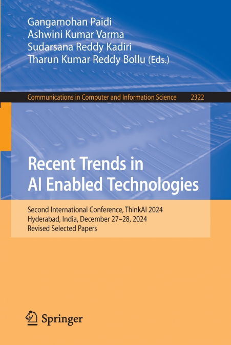 Recent Trends in AI Enabled Technologies