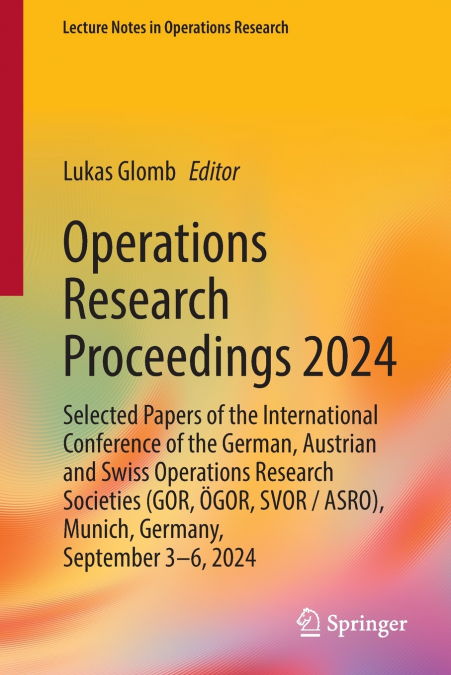 Operations Research Proceedings 2024