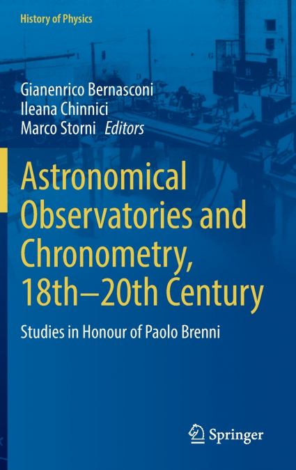 Astronomical Observatories and Chronometry, 18th-20th Century