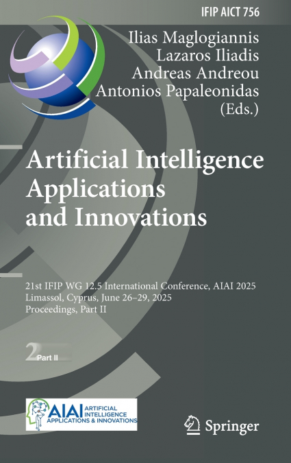 Artificial Intelligence Applications and Innovations