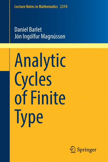 Analytic Cycles of Finite Type