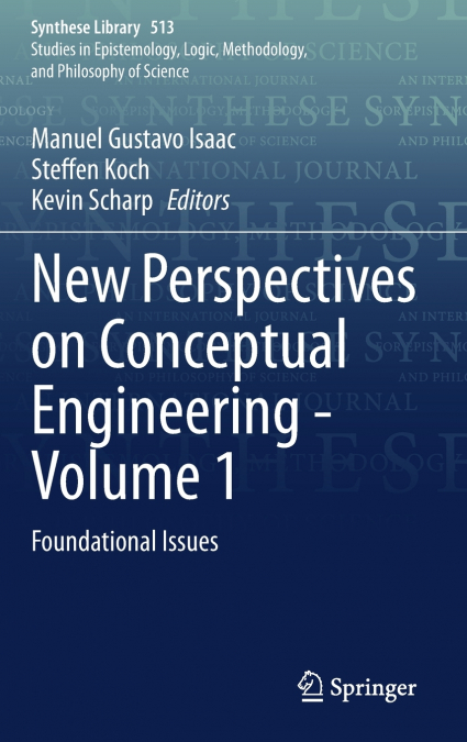 New Perspectives on Conceptual Engineering - Volume 1