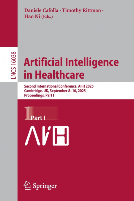 Artificial Intelligence in Healthcare