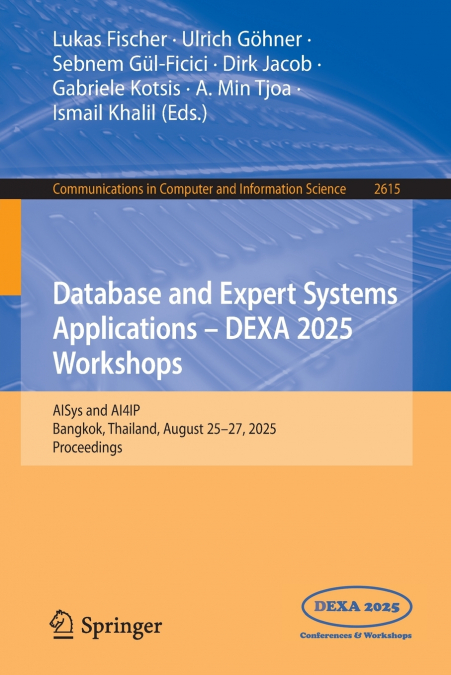 Database and Expert Systems Applications - DEXA 2025 Workshops
