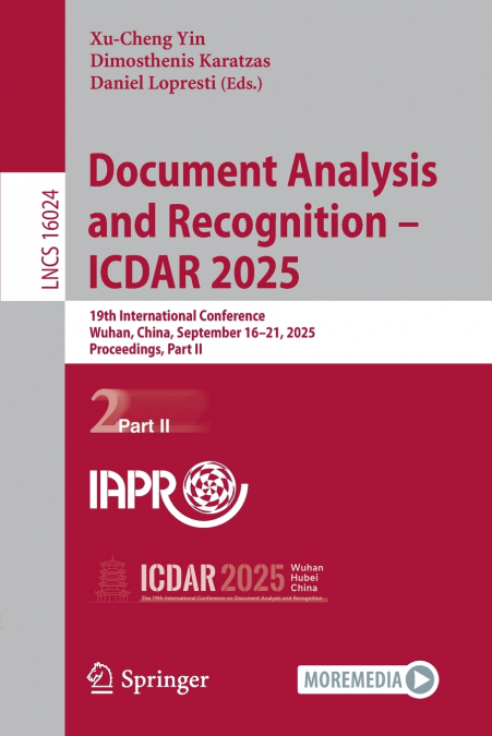 Document Analysis and Recognition - ICDAR 2025
