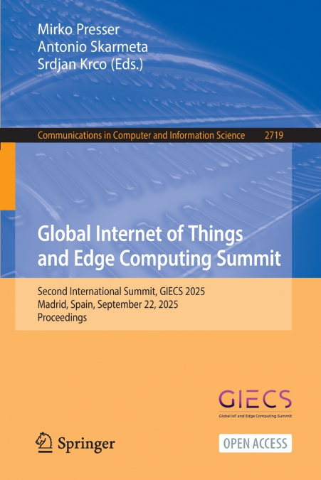 Global Internet of Things and Edge Computing Summit