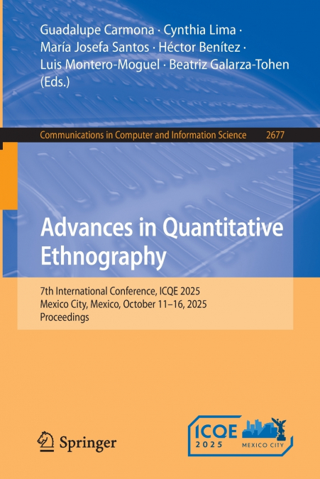 Advances in Quantitative Ethnography