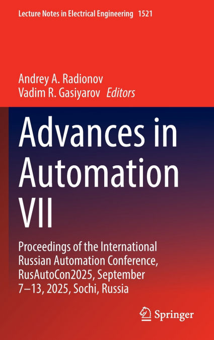 Advances in Automation VII