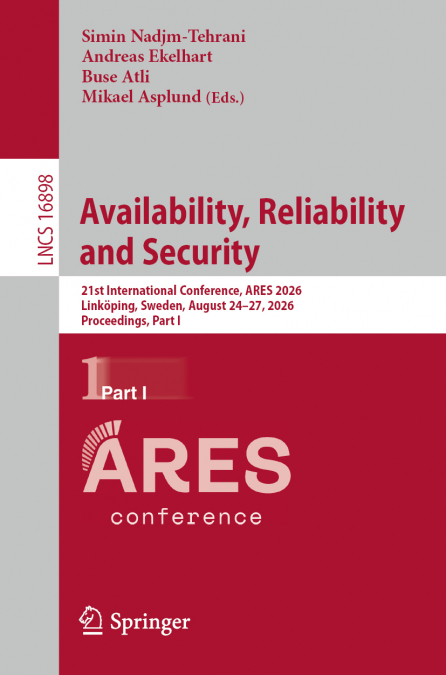 Availability, Reliability and Security