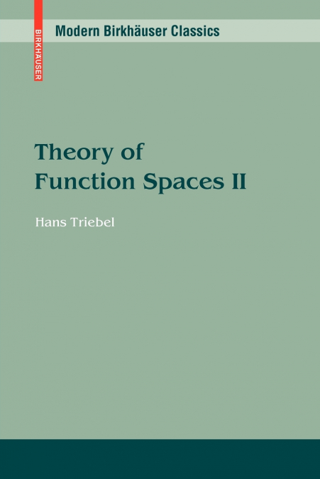 Theory of Function Spaces II