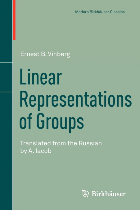 Linear Representations of Groups
