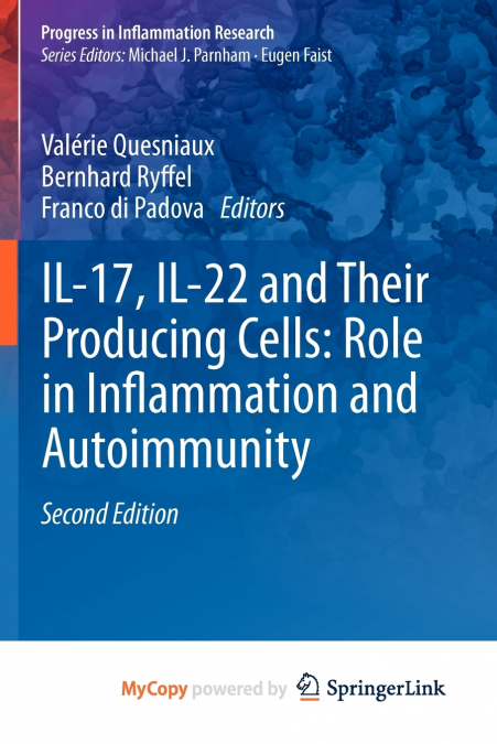 IL-17, IL-22 and Their Producing Cells