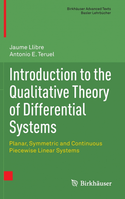 Introduction to the Qualitative Theory of Differential Systems