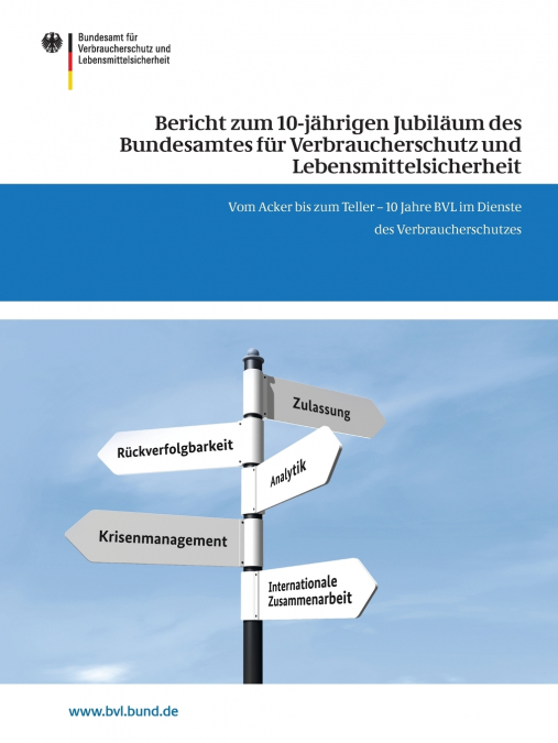Bericht zum 10-jährigen Jubiläum des Bundesamtes für Verbraucherschutz und Lebensmittelsicherheit