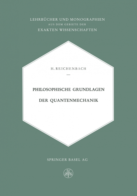 Philosophische Grundlagen Der Quantenmechanik