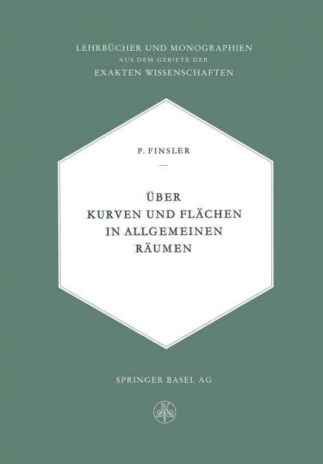 Uber Kurven Und Flachen in Allgemeinen Raumen